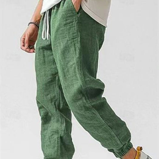 Outdoors Slim-fit Ankle Banded Slacks Men